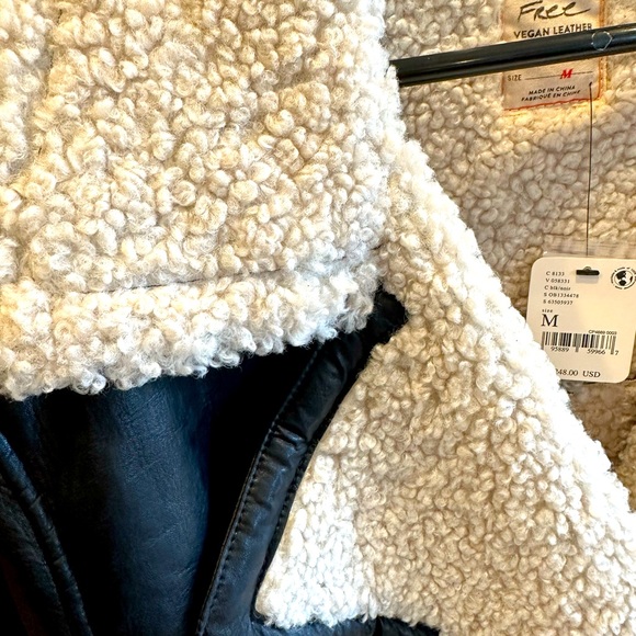 Free People Kaja Vegan Bonded Peacoat - Picture 12 of 16